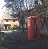 Red Telephone Booth, Cotswolds, England