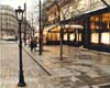 Cafe Deux Magots, Evening, Paris, France