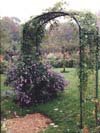 Garden, Arbor, Normandy, France