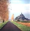 Mt. St. Michele, Road, Normandy, France