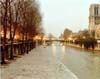 Seine at Dusk, Paris, France