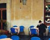 Man in Black Hat, Rome, Italy