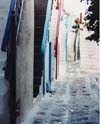 Five Rails, Multicolored, Mykonos, Greece