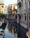 Canal & Boats, Venice, Italy