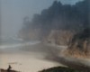 Cove in Fog, Mendocino, California