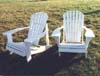 Two White Chairs, Michigan