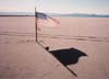 Flag in Desert, Utah
